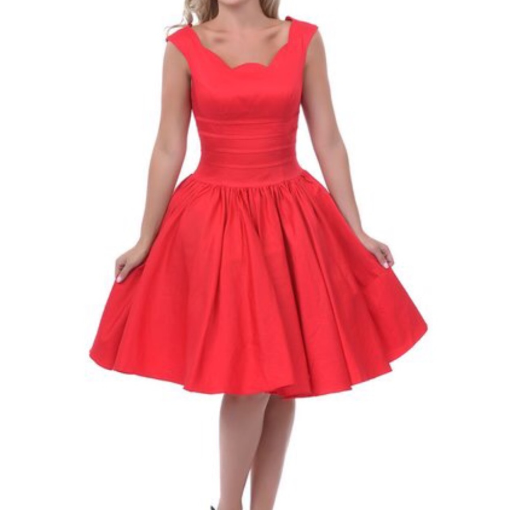 Unique Vintage Roman Holiday Dress